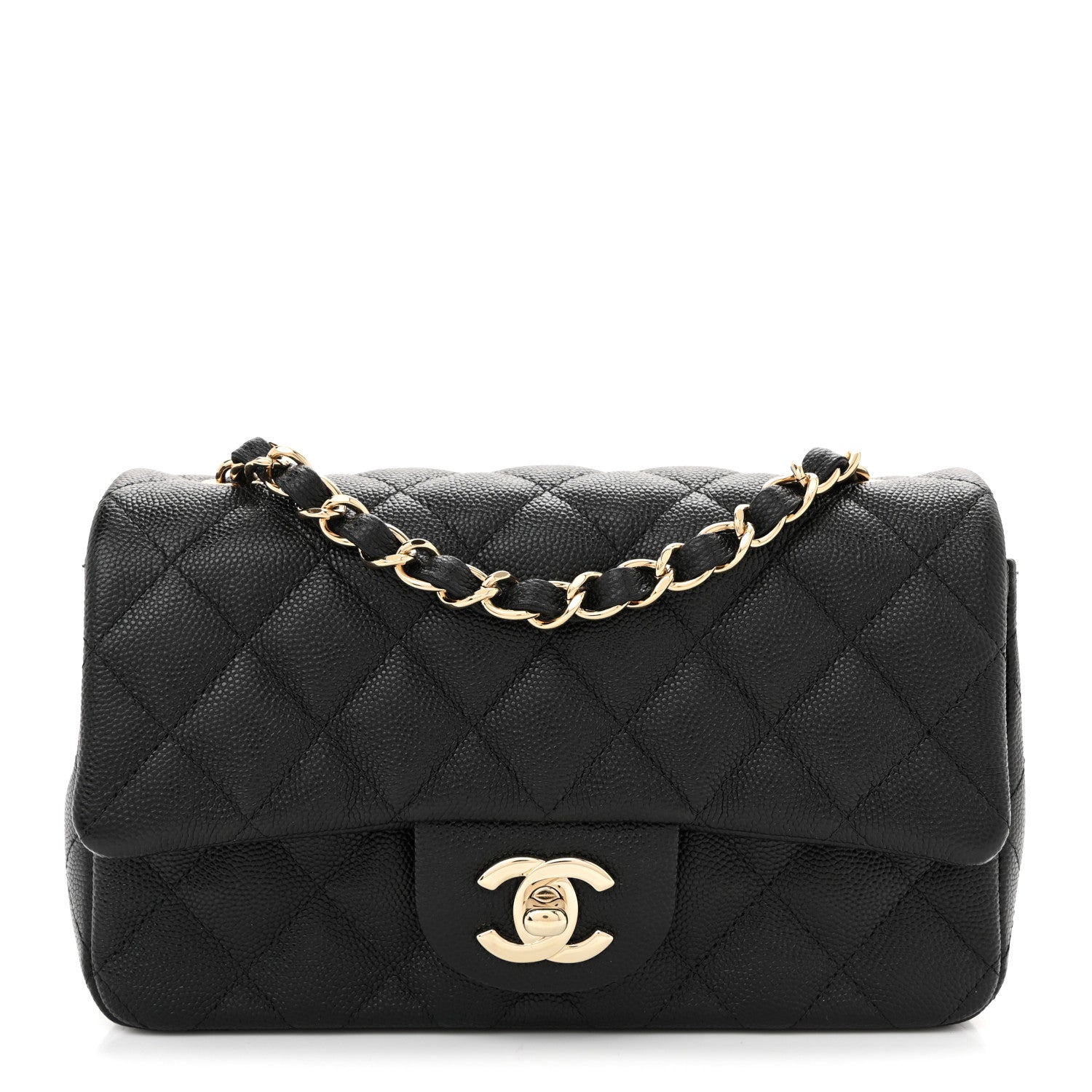Chanel Caviar Quilted Mini Rectangular Flap Black 1 of 11