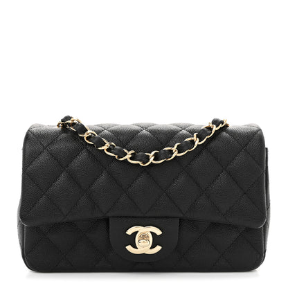 Chanel Caviar Quilted Mini Rectangular Flap Black 1 of 11