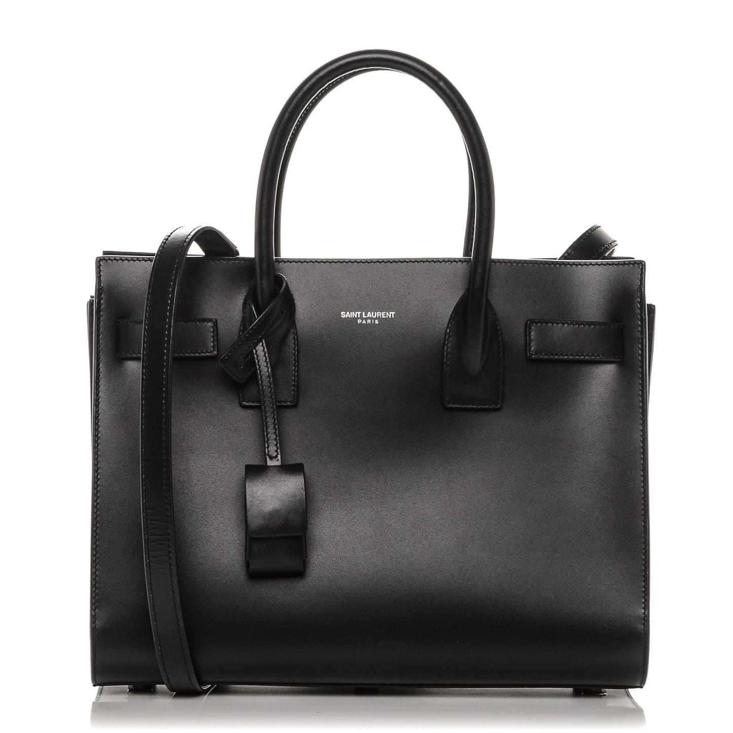 Calfskin Baby Sac De Jour Black