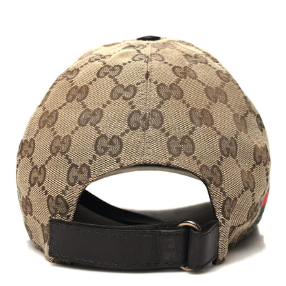 Gucci Monogram Web Baseball Hat L Beige Cocoa 5 of 9