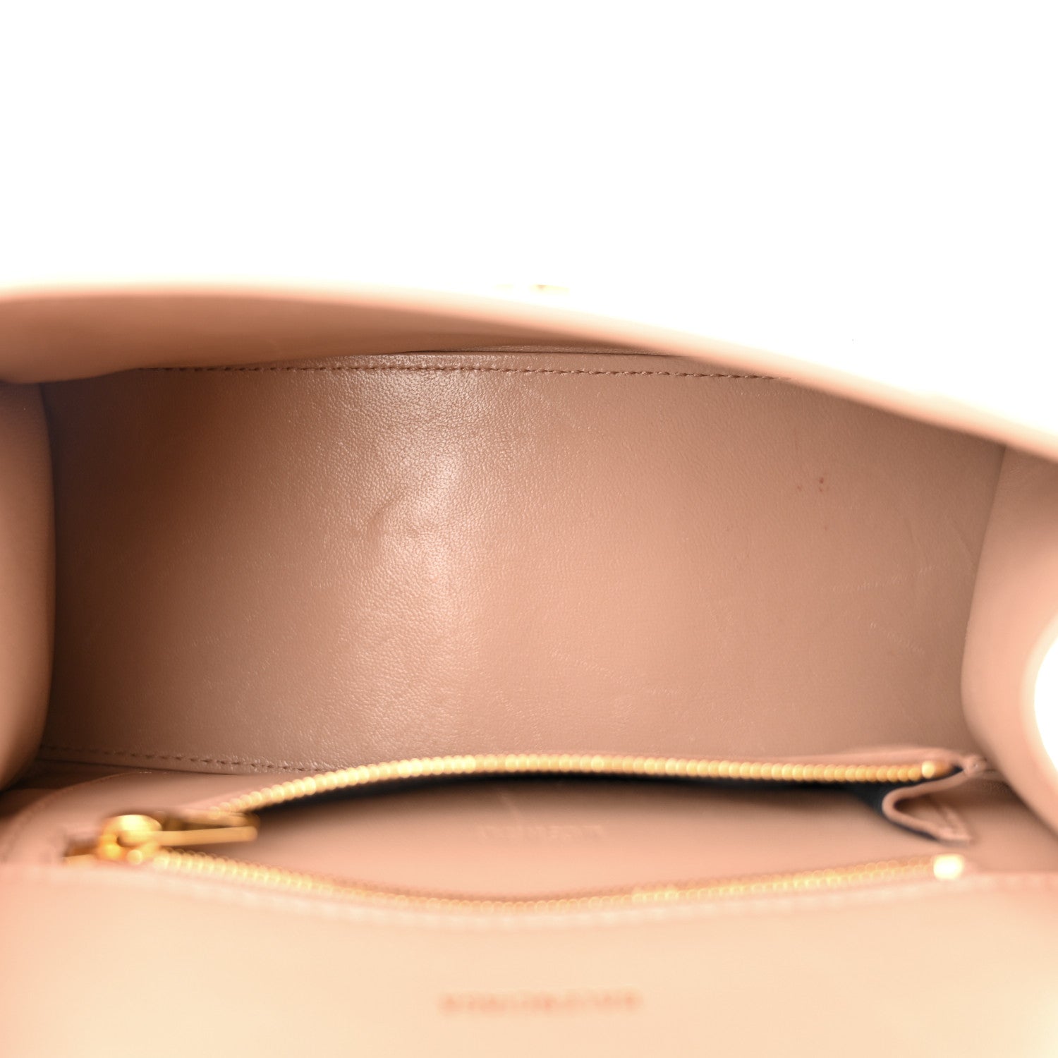 Balenciaga Grained Calfskin Small Hourglass Top Handle Bag Nude Beige 5 of 16