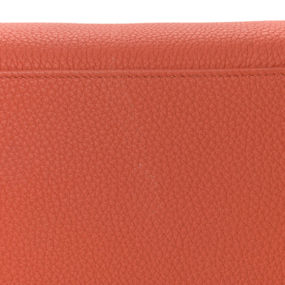 Hermes Togo Kelly Retourne 28 Orange Poppy 13 of 16