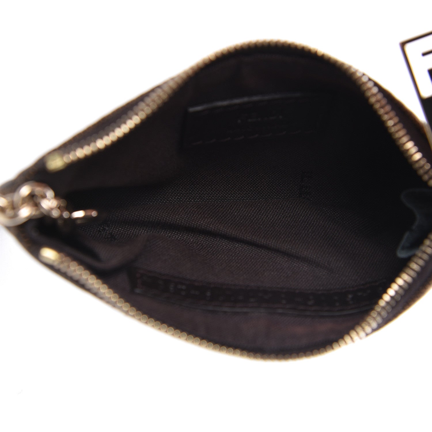 Fendi Zucca Coin Pouch Key Case Tobacco 5 of 7