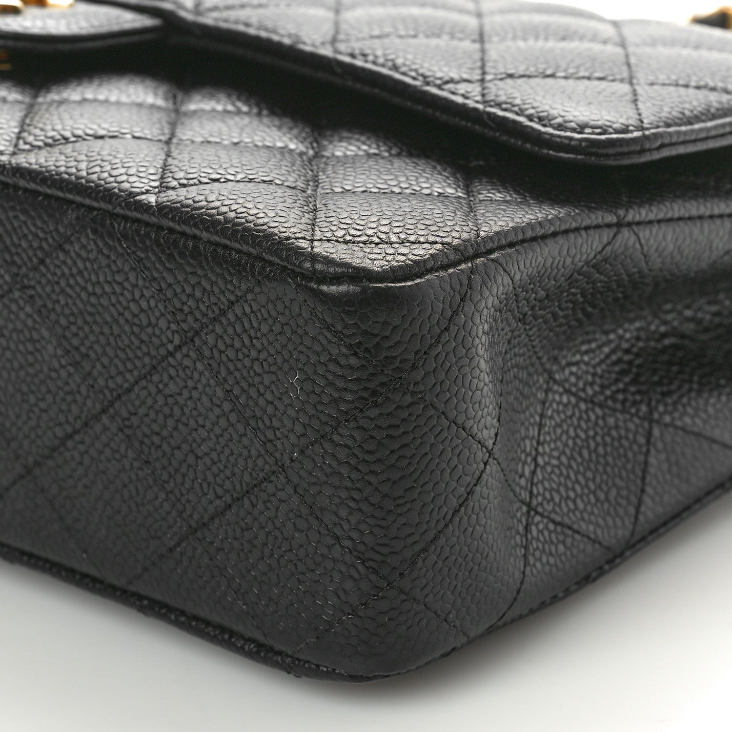 Chanel Caviar Quilted Medium Double Flap Black 10 of 10