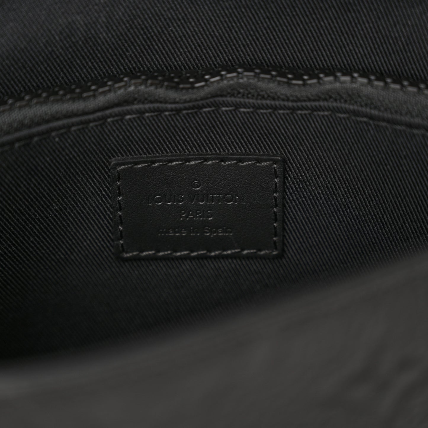 Taurillon Monogram S Lock Sling Bag Black