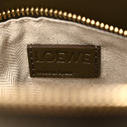 Loewe Calfskin Small Puzzle Bag Dark Khaki Green 6 of 9