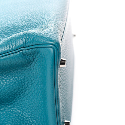 Hermes Taurillon Clemence Kelly Retourne 35 Bleu Izmir 30 of 33