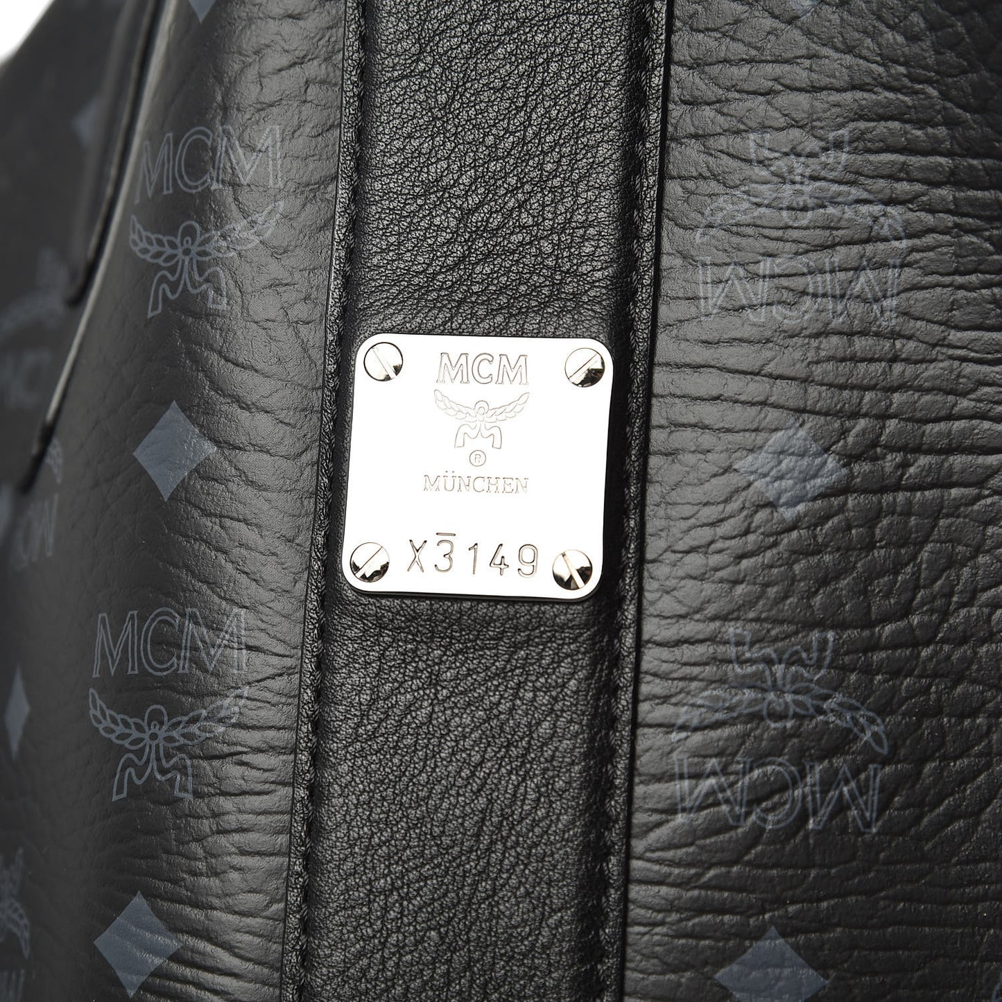 Visetos Large Liz Reversible Shopper Tote Black