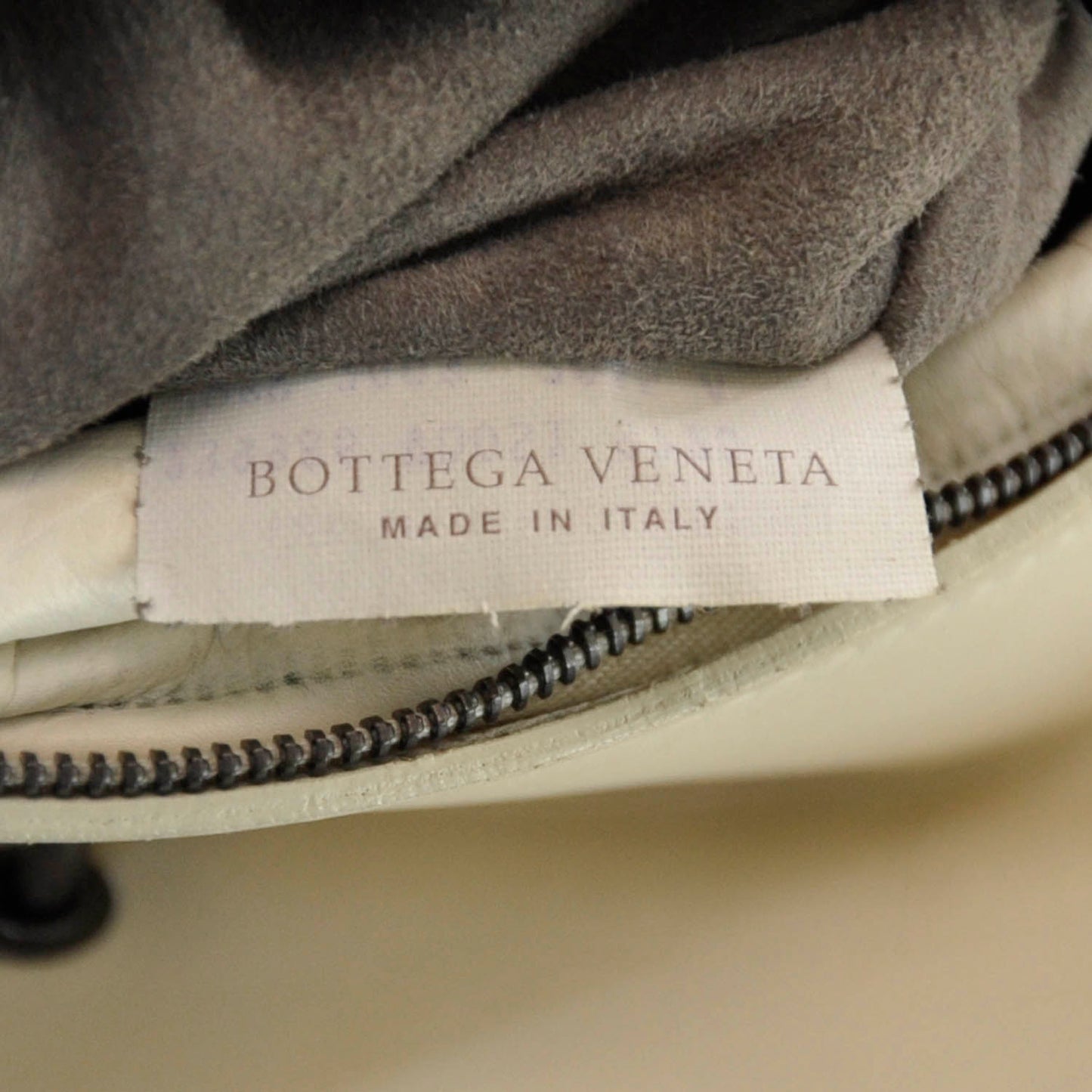 Leather Plume Intrecciato Tote