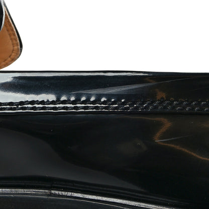Chanel Shiny Calfskin Logo Loafers 40.5 Black 9 of 11