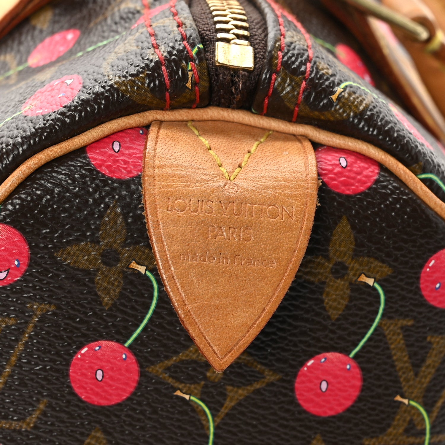 Louis Vuitton Monogram Cerises Speedy 25 7 of 11