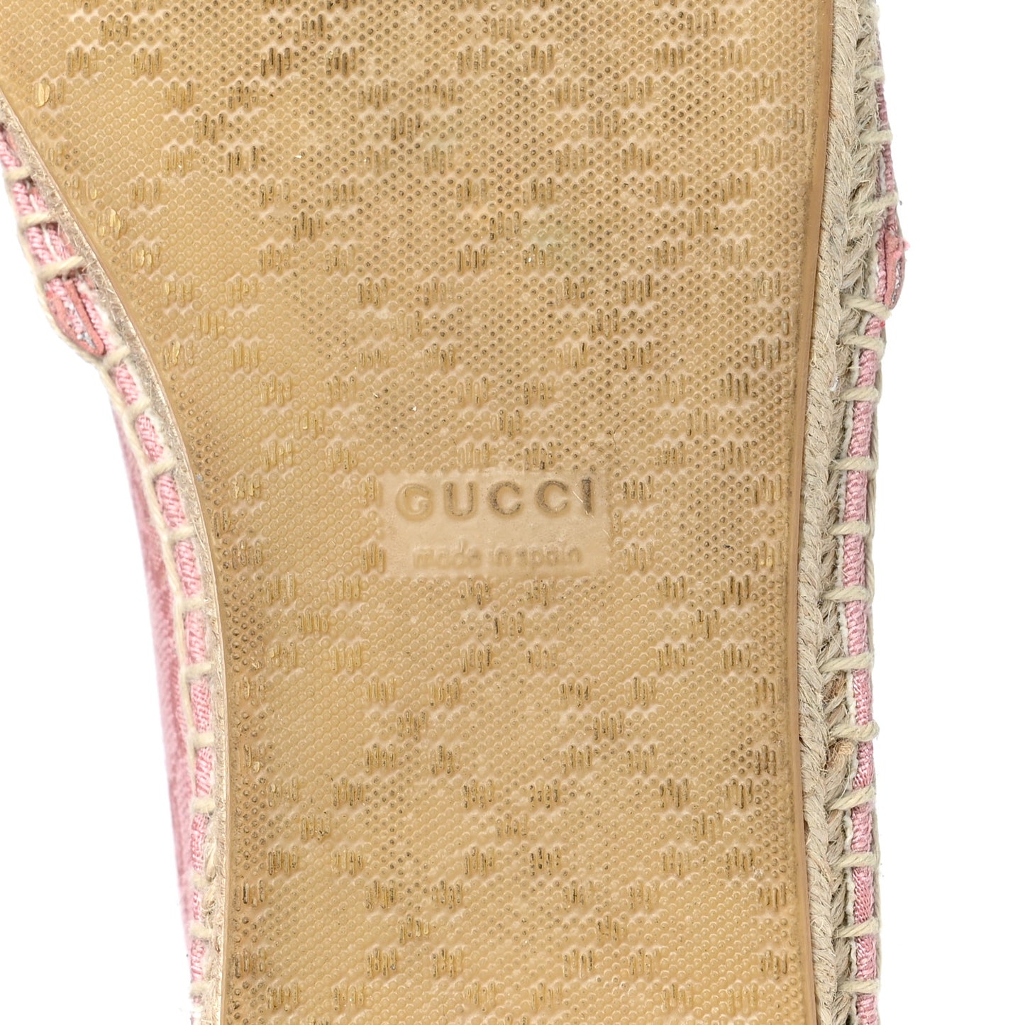 Monogram Espadrilles 40.5 Soft Pink