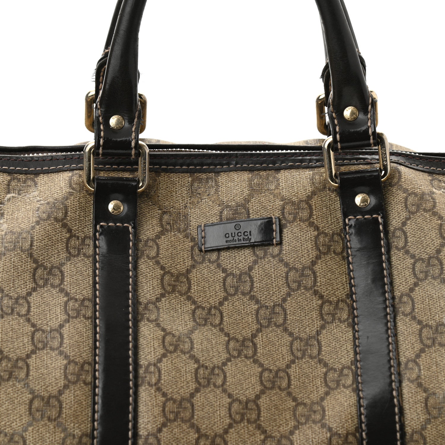 Gucci GG Plus Monogram Medium Joy Boston Dark Brown 8 of 13
