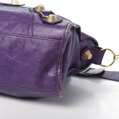 Balenciaga Agneau Giant 21 Gold Hardware City Dark Violet 8 of 16