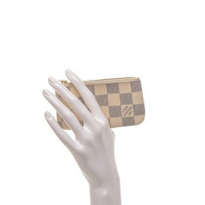 Louis Vuitton Damier Azur Key Pouch 2 of 6