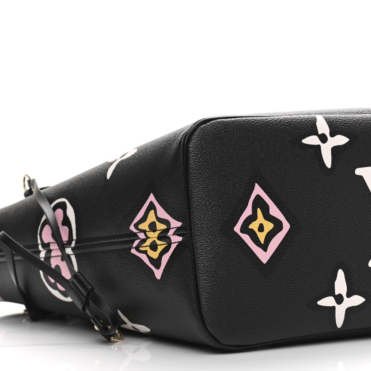 Louis Vuitton Monogram Giant Wild At Heart Neverfull MM Black 9 of 10