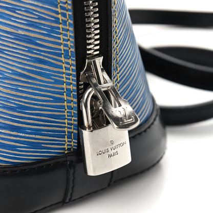 Louis Vuitton Epi Alma BB Denim Light 10 of 11