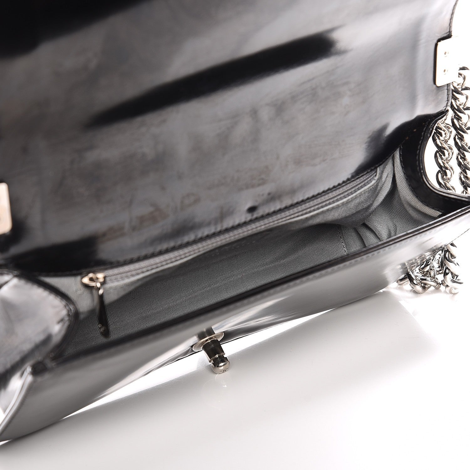 Chanel Glazed Calfskin Medium Boy Flap Black 5 of 13