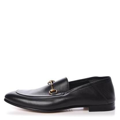 Gucci Lambskin Mens Brixton Horsebit Loafers 12 Black 1 of 13