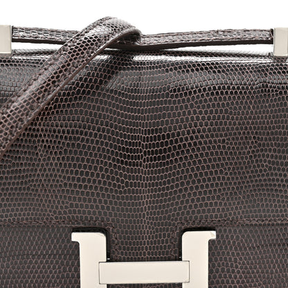 Hermes Lizard Niloticus Micro Constance 14 Nicotine 7 of 10