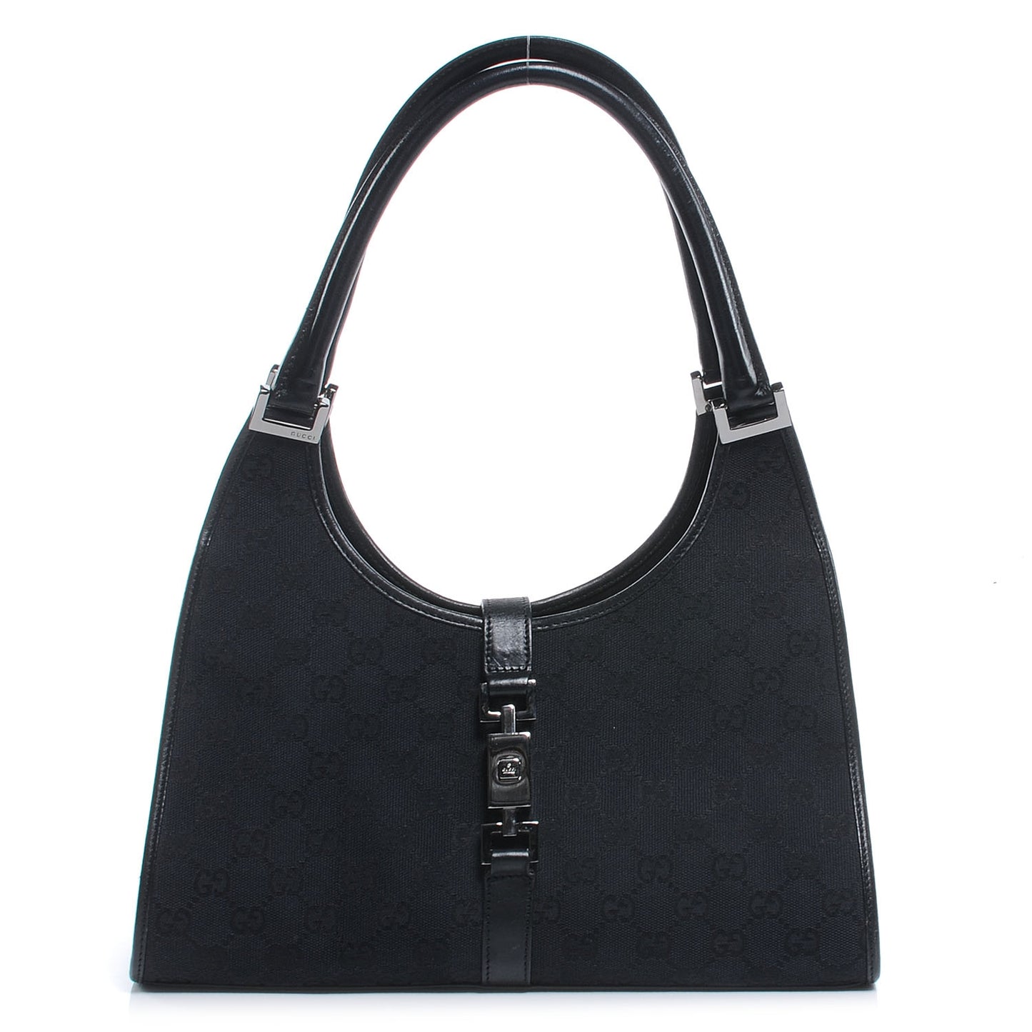 Monogram Small Bardot Black