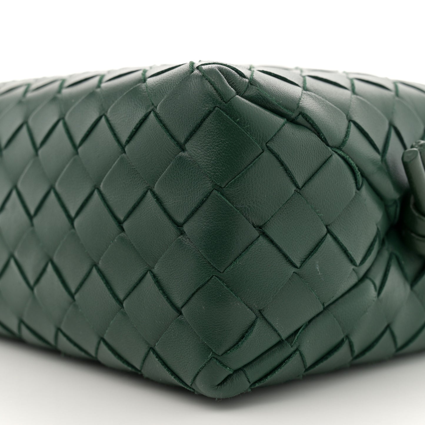 Nappa Intrecciato Small Loop Camera Bag Raintree