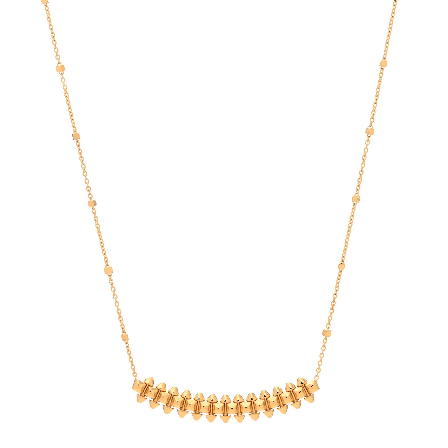 18K Pink Gold Small Clash de Cartier Necklace