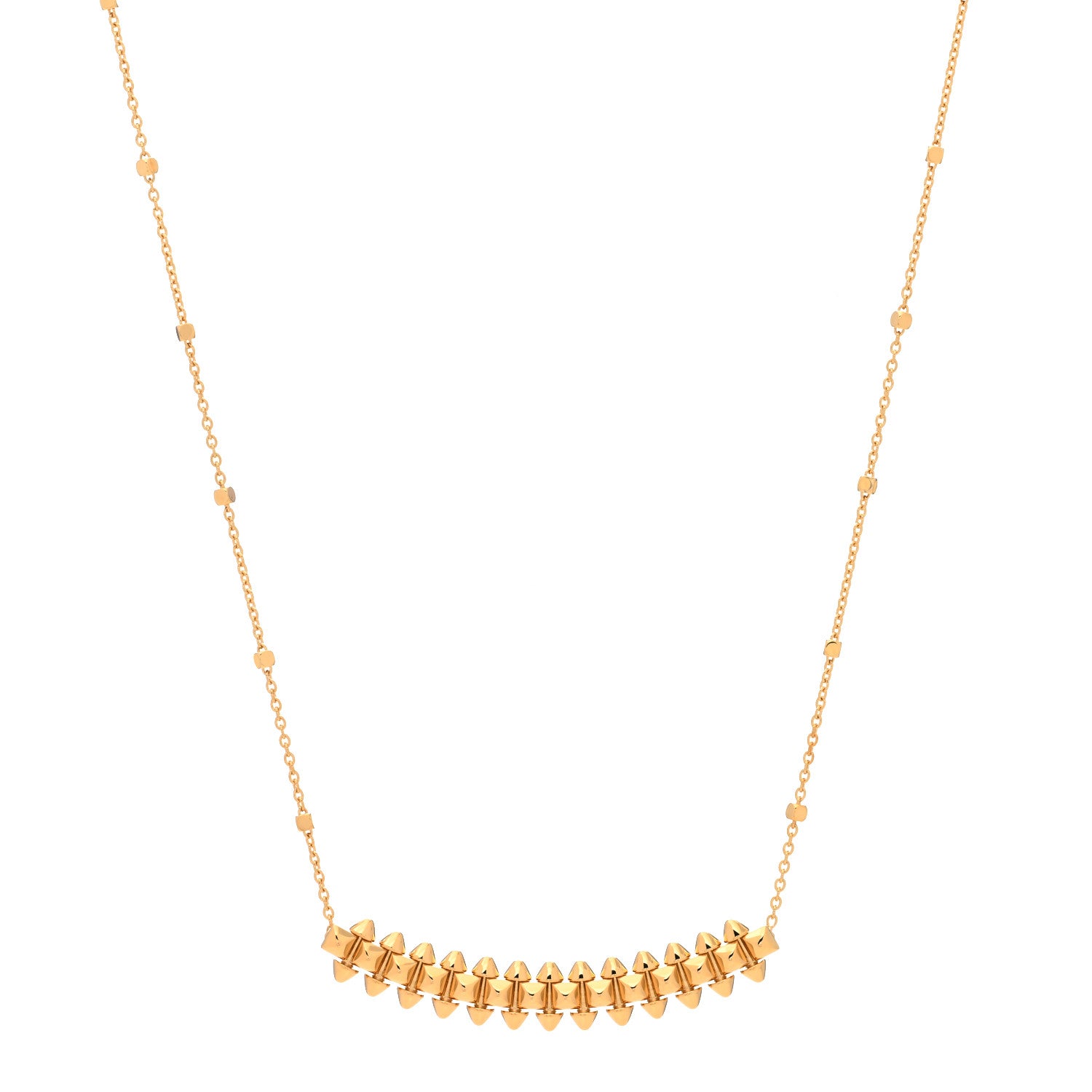 Cartier 18K Pink Gold Small Clash de Cartier Necklace 1 of 6