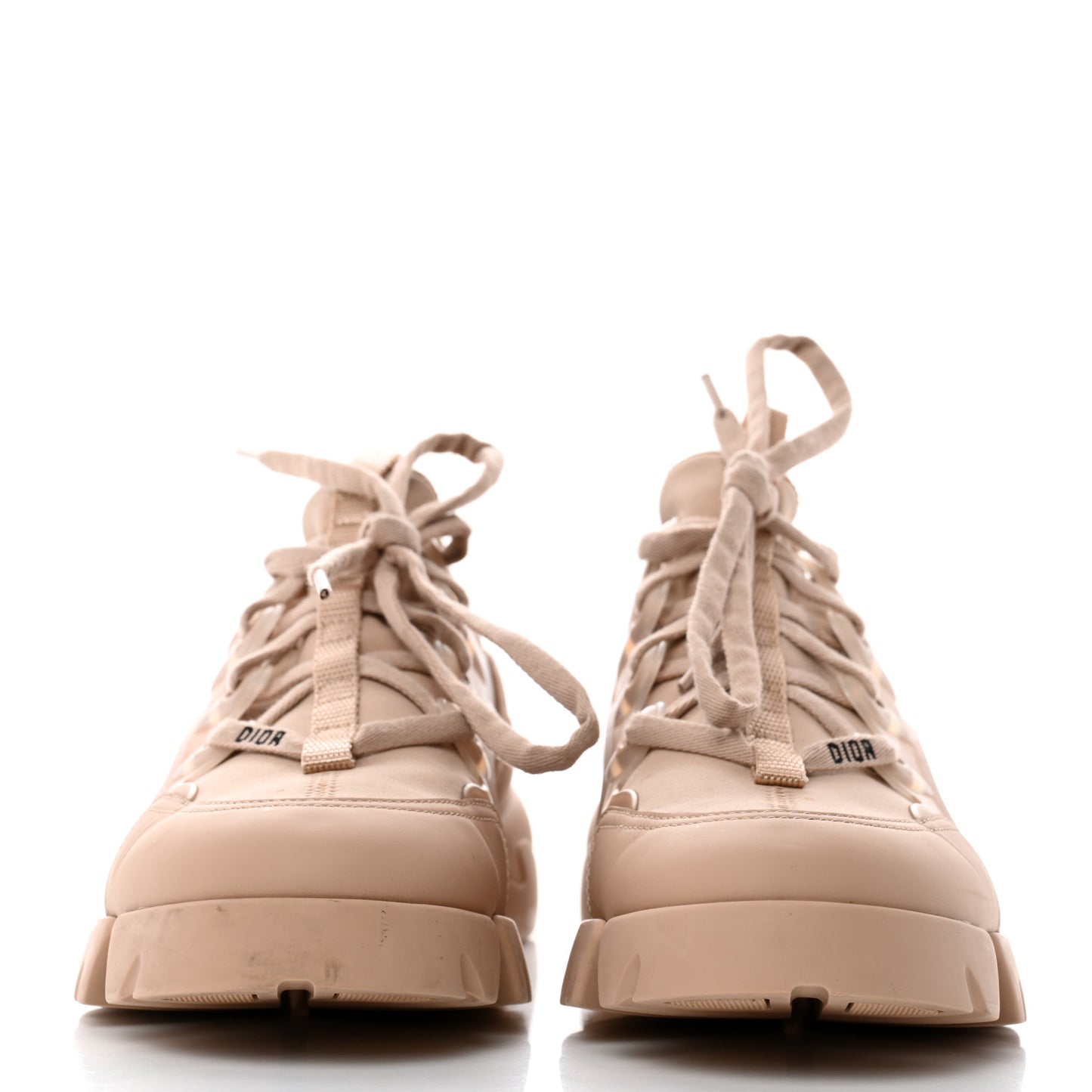 Neoprene Rubber Womens D-Connect Sneakers 37 Nude