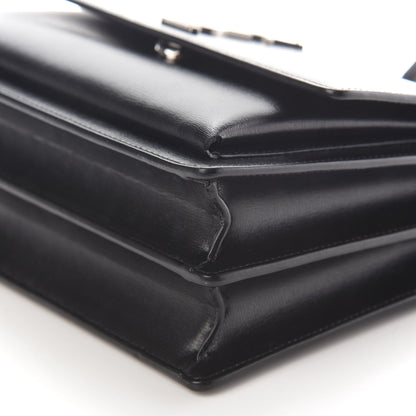 Saint Laurent Calfskin Medium Monogram Sunset Black 8 of 8