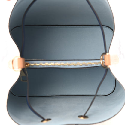Louis Vuitton Damier Azur Braided Neonoe MM Blue 6 of 9