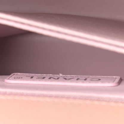 Chanel Iridescent Caviar Quilted Mini Coco Handle Flap Pink 11 of 11