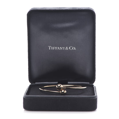 Tiffany 18K Rose Gold 8mm HardWear Ball Bypass Bracelet 5 of 5