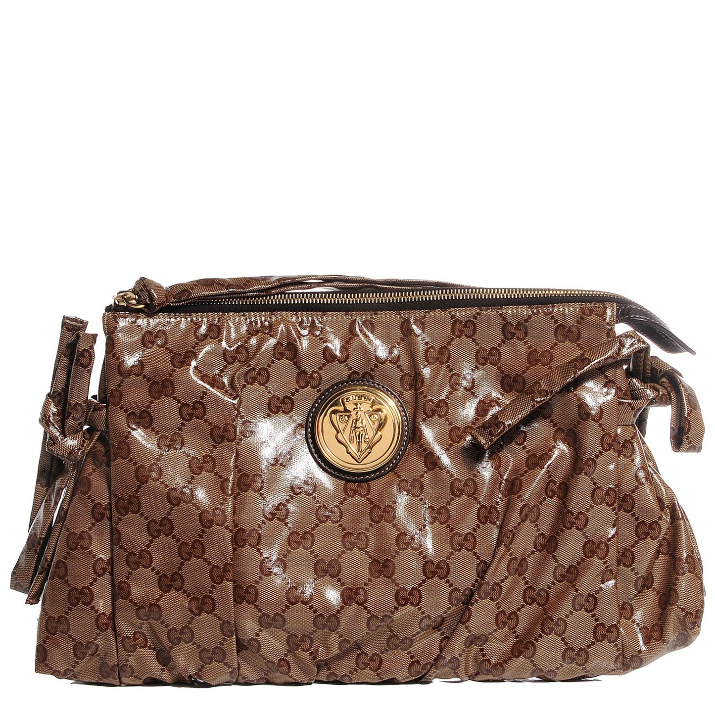 Crystal Monogram Large Hysteria Clutch