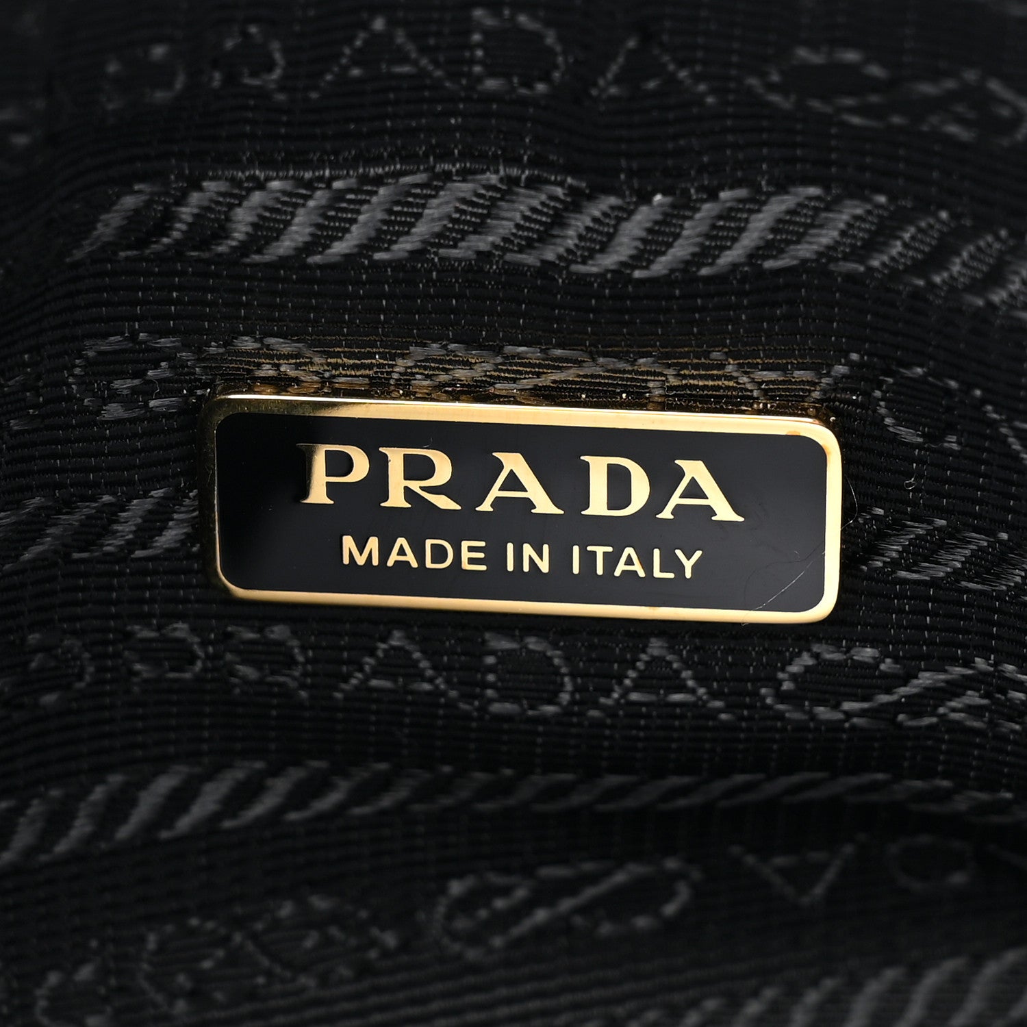 Prada Re-Nylon Spazzolato Mini Pouch Pocket Shoulder Bag Black 6 of 8