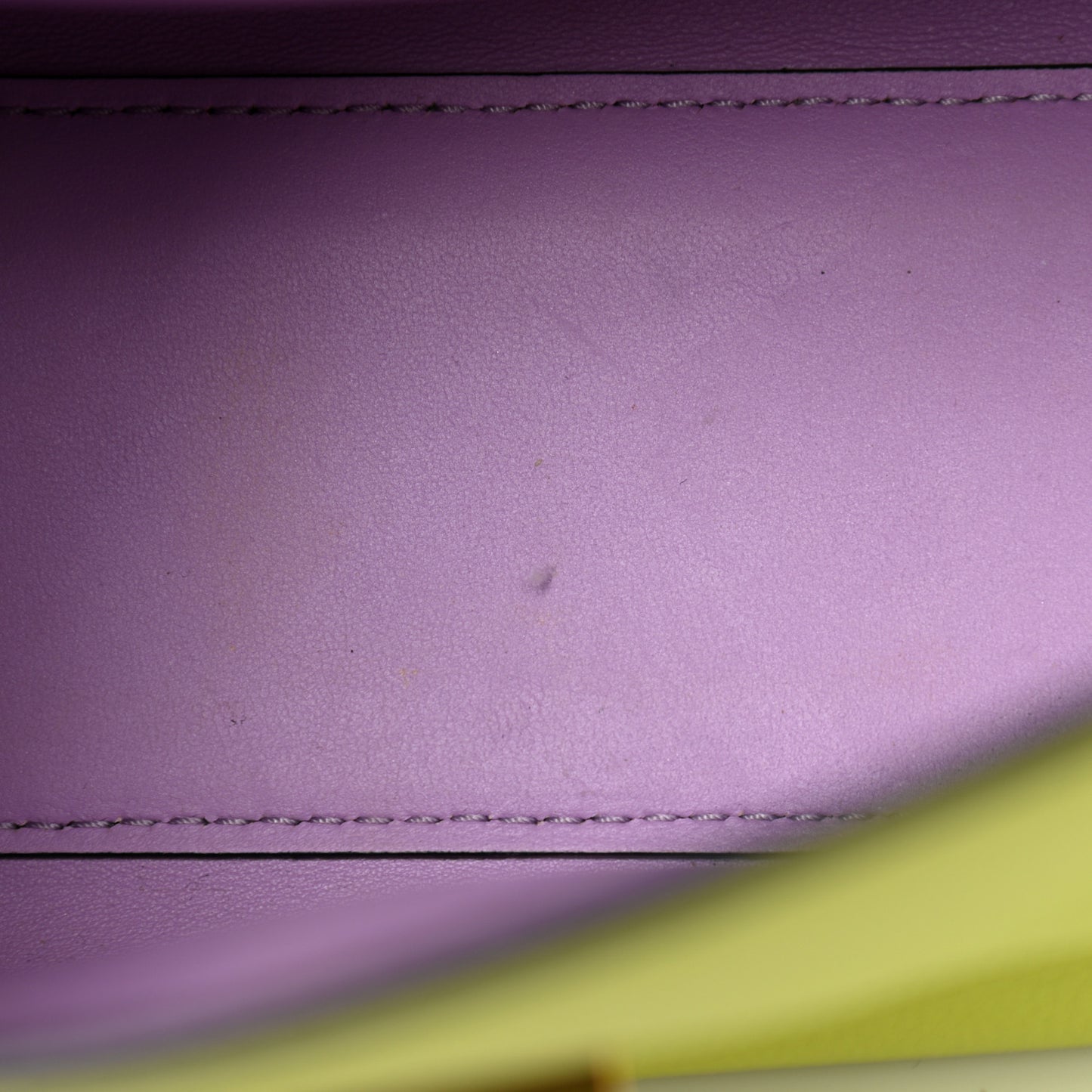 Calfskin Medusa Small Top Handle Handbag Lime