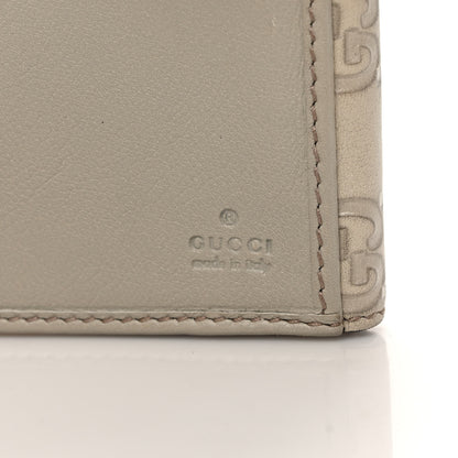 Gucci Guccissima Heart Continental Wallet Off White 6 of 9