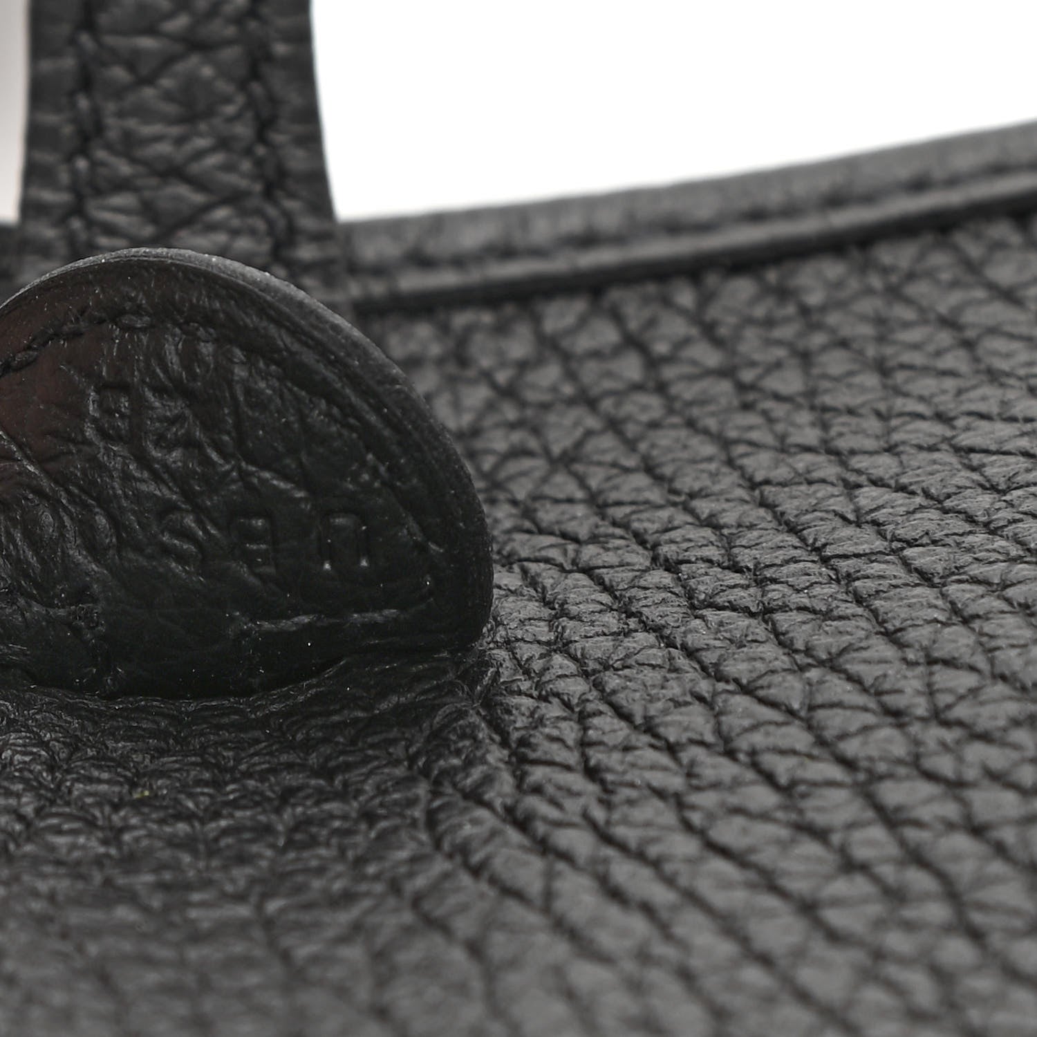 Hermes Taurillon Clemence Evelyne TPM Black 6 of 9