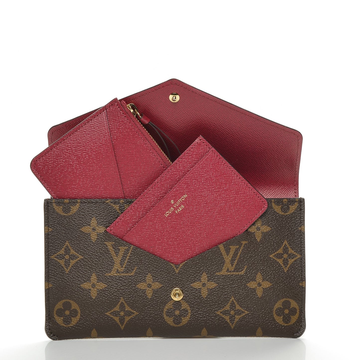 Monogram Jeanne Wallet Fuchsia