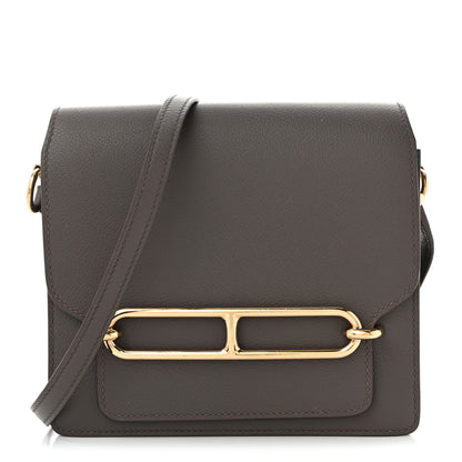 Hermes Evercolor Mini Sac Roulis Gris Etain 1 of 10