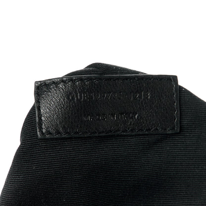 Saint Laurent Calfskin Y Quilted Monogram Medium Loulou Satchel Black 8 of 11