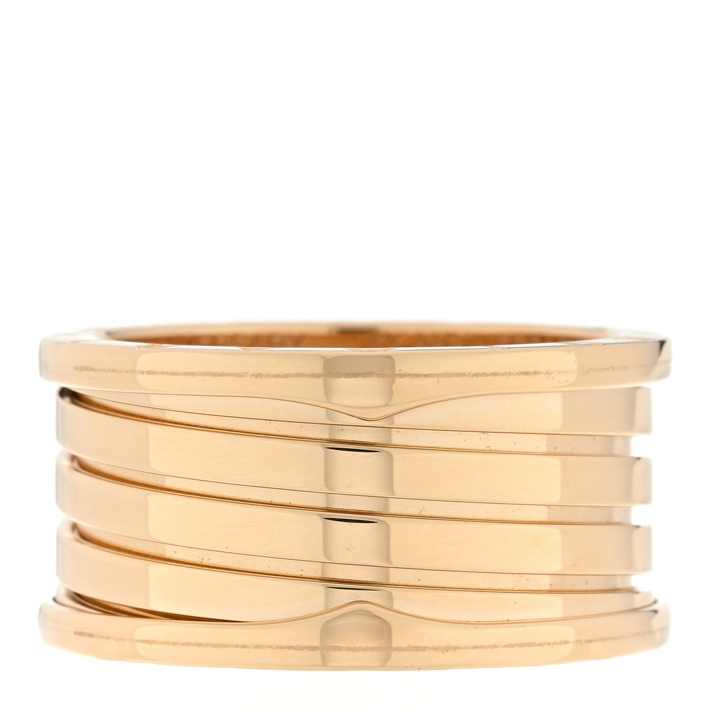 18K Yellow Gold B.Zero1 Five-Band Anniversary Ring 68 12