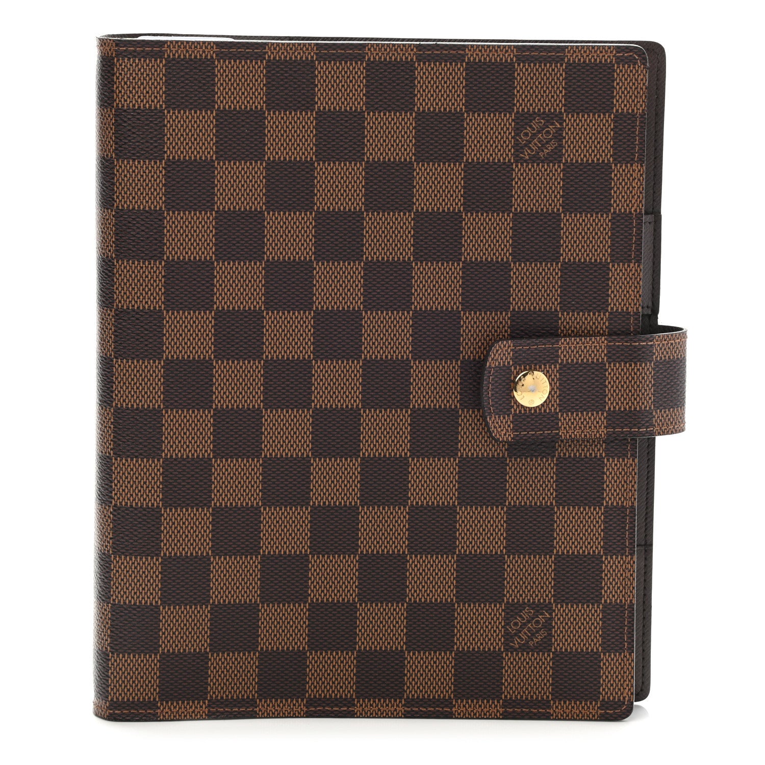 Louis Vuitton Damier Ebene Large Ring Agenda Cover 1 of 8