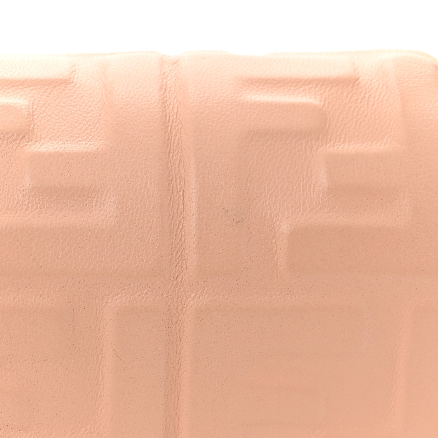 Fendi Nappa FF 1974 Embossed Baguette Baby Pink 11 of 11