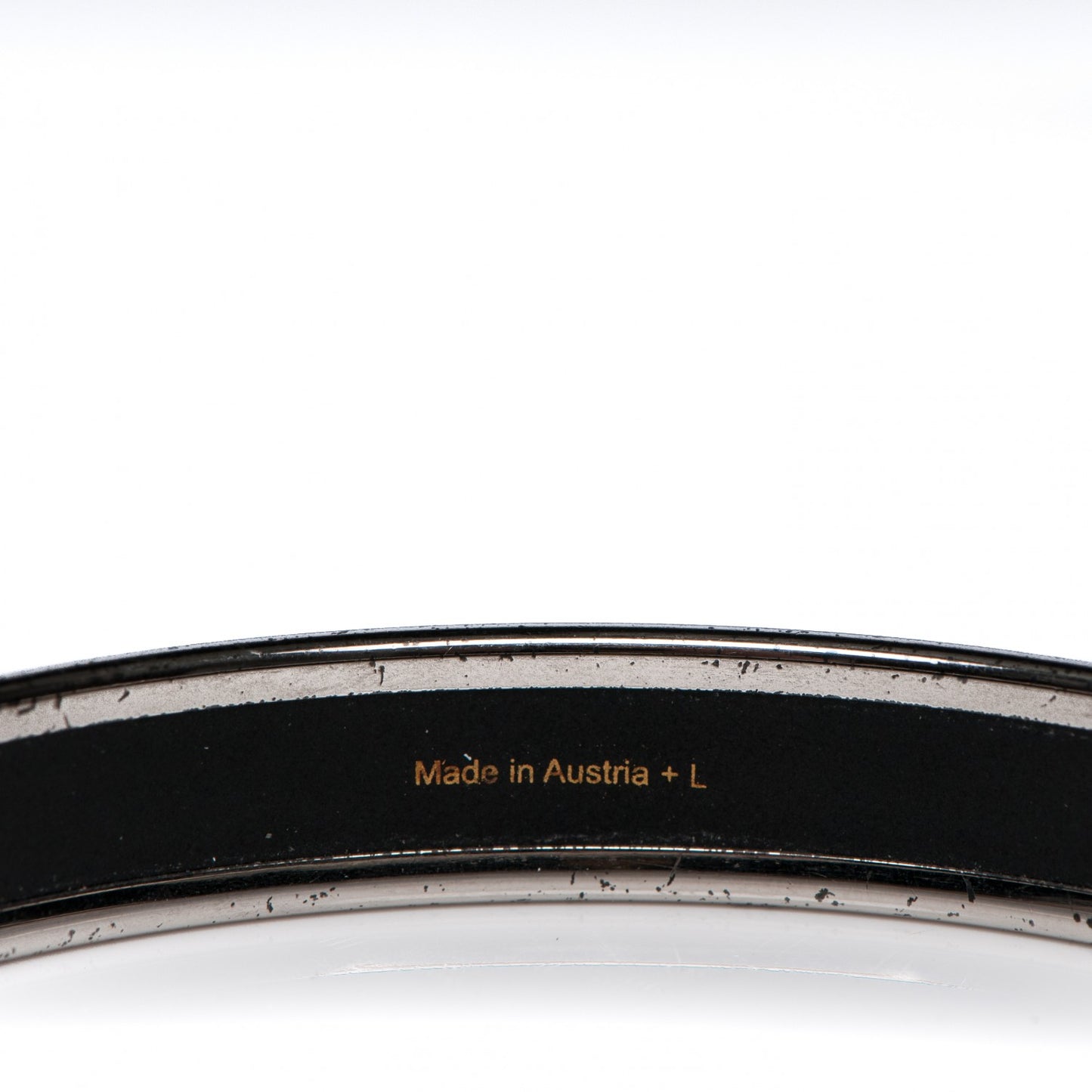 Enamel Printed Narrow Recherche H Bracelet 70