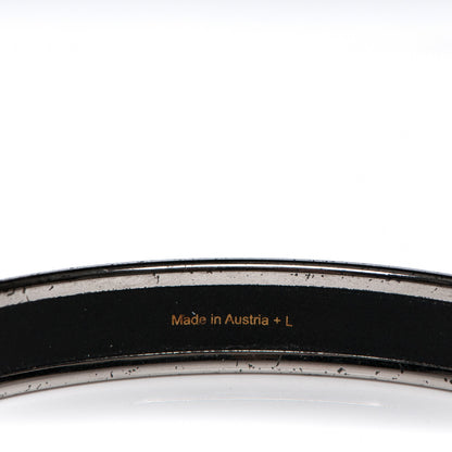 Hermes Enamel Printed Narrow Recherche H Bracelet 70 5 of 5