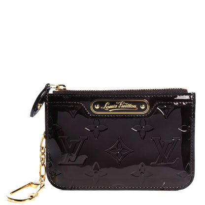Louis Vuitton Vernis Key Pouch Amarante 1 of 8