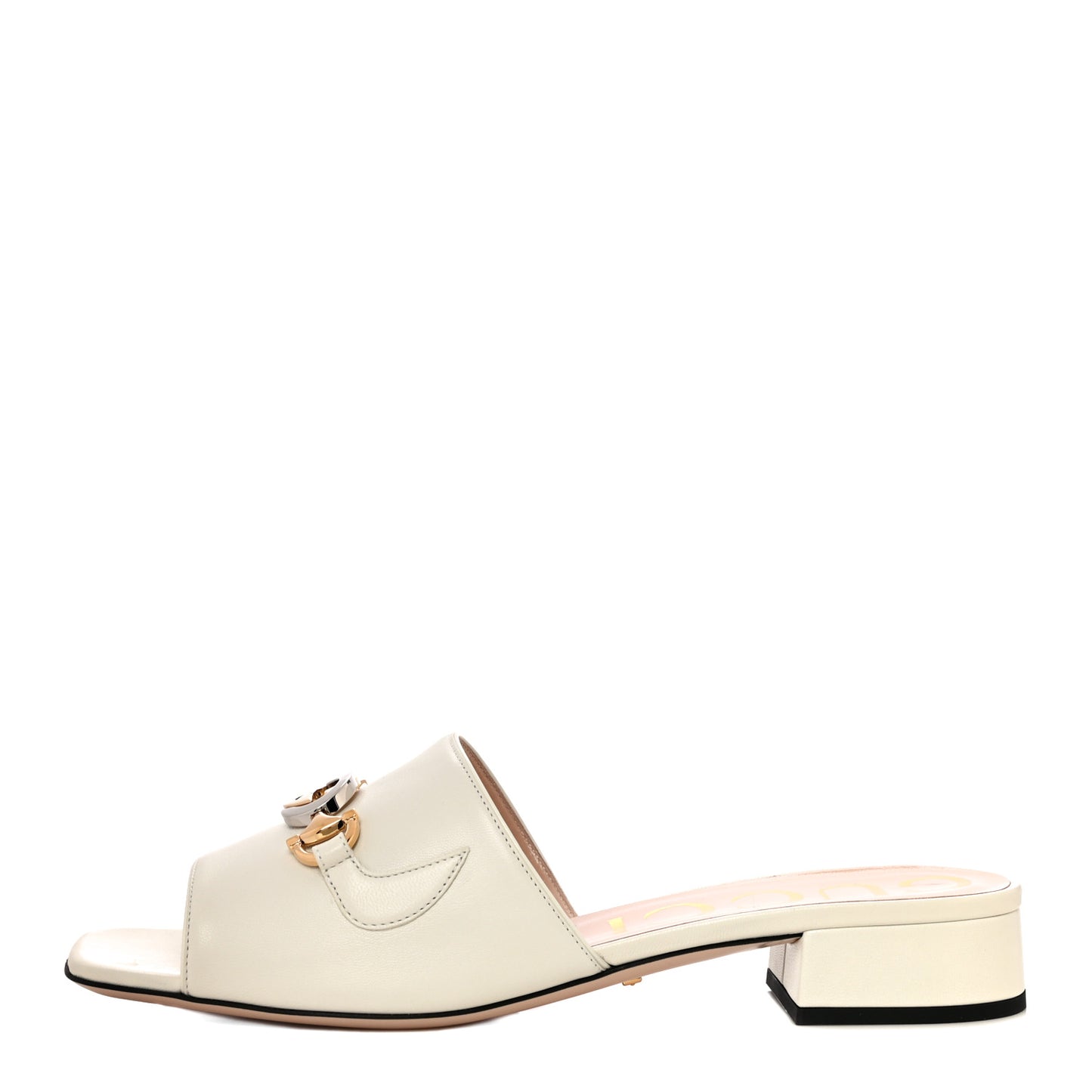 Malaga Kid Zumi Mid Heel Slide Sandals 39 Dusty White