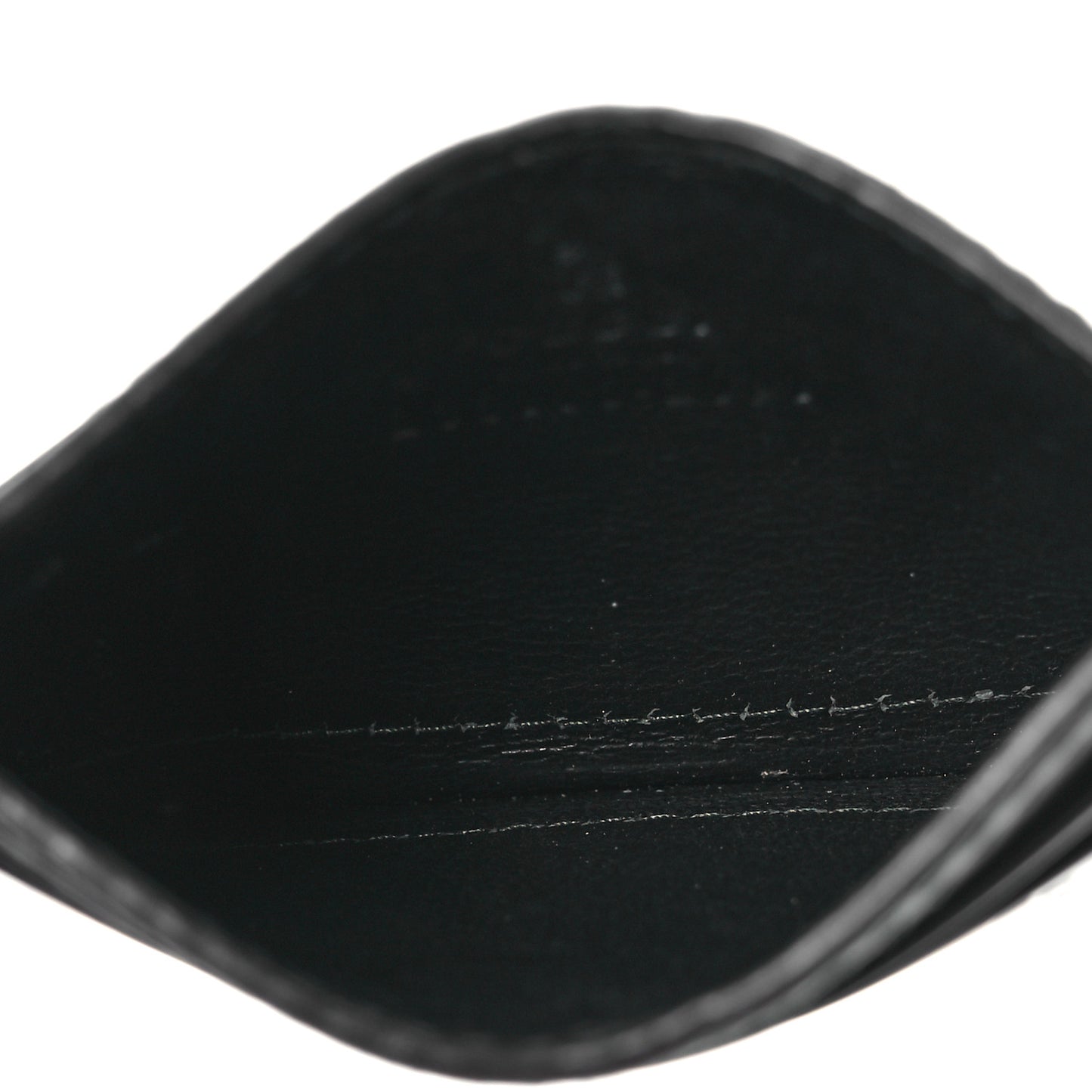 Guccissima Card Holder Black