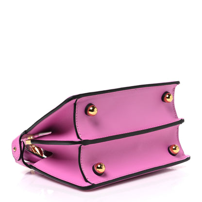 Fendi Shiny Nappa Petite Peekaboo I SEE U Satchel Rosa 4 of 10